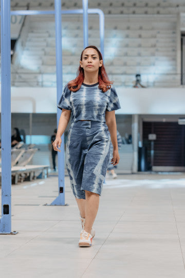 3/4 STRAIGHT TROUSERS - OHMM BY BAI x KELLY TANDIONO