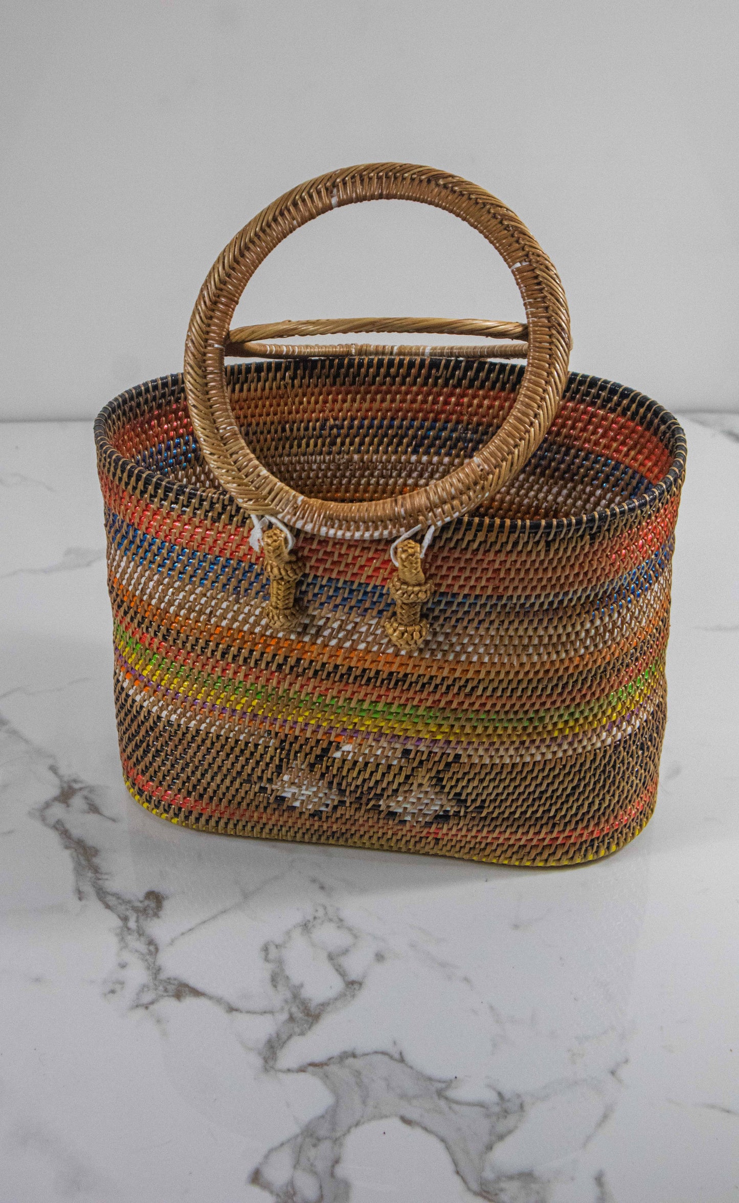 TAS OVAL TENTENG LOMBOK KECIL