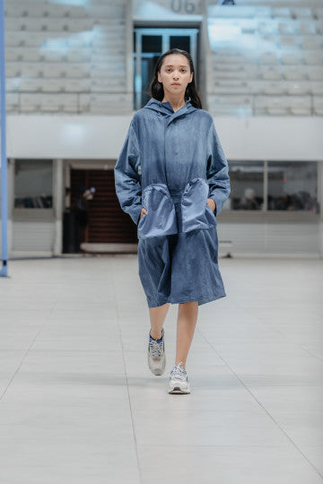 L/S MAXI DRESS - OHMM BY BAI x KELLY TANDIONO
