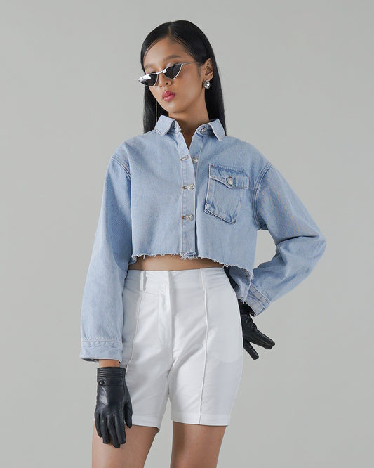 ROBYN DENIM TOP